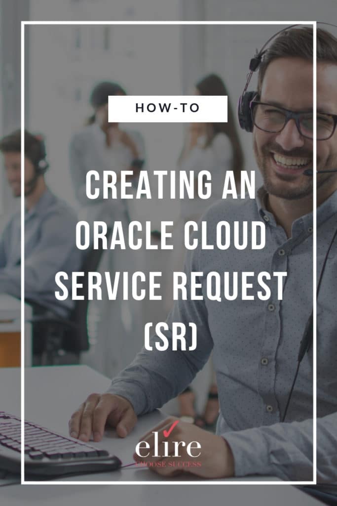 Oracle Cloud Service request
