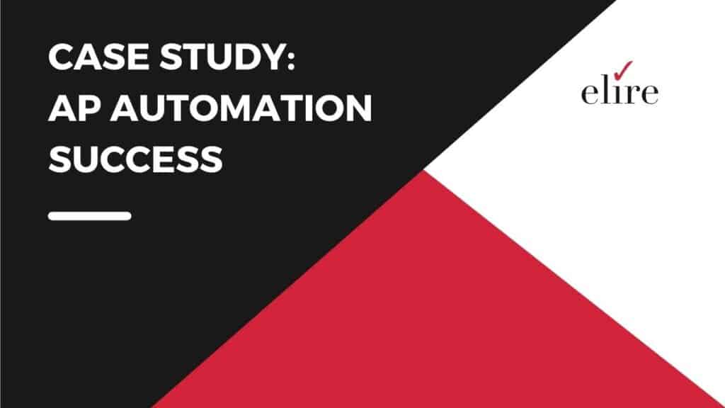 Elire Case Study_AP Automation Success