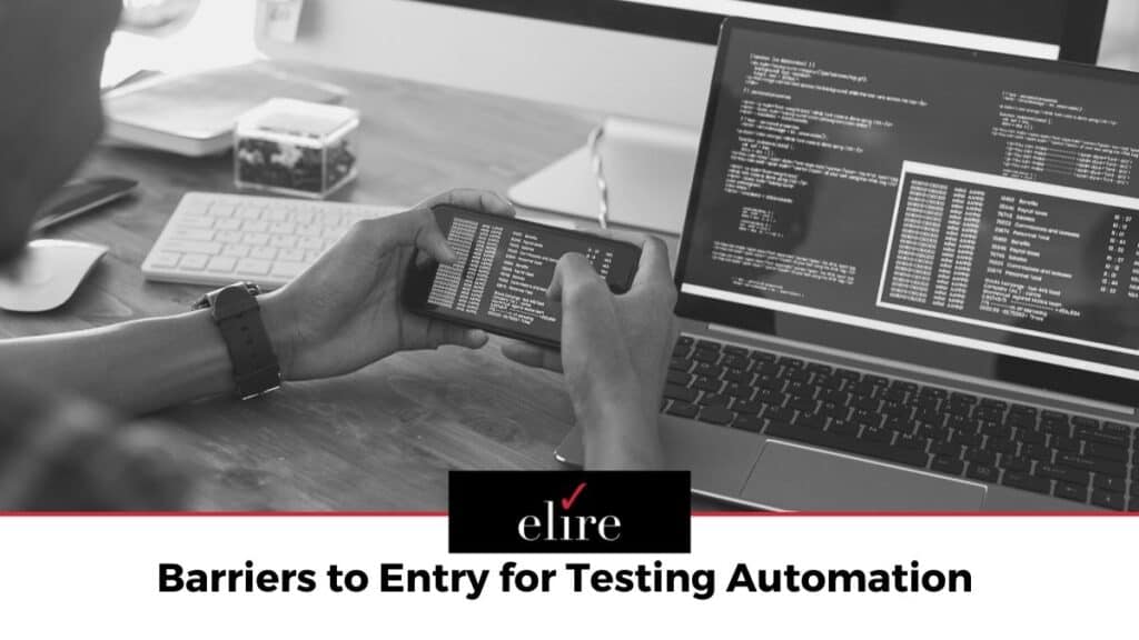testing automation barriers