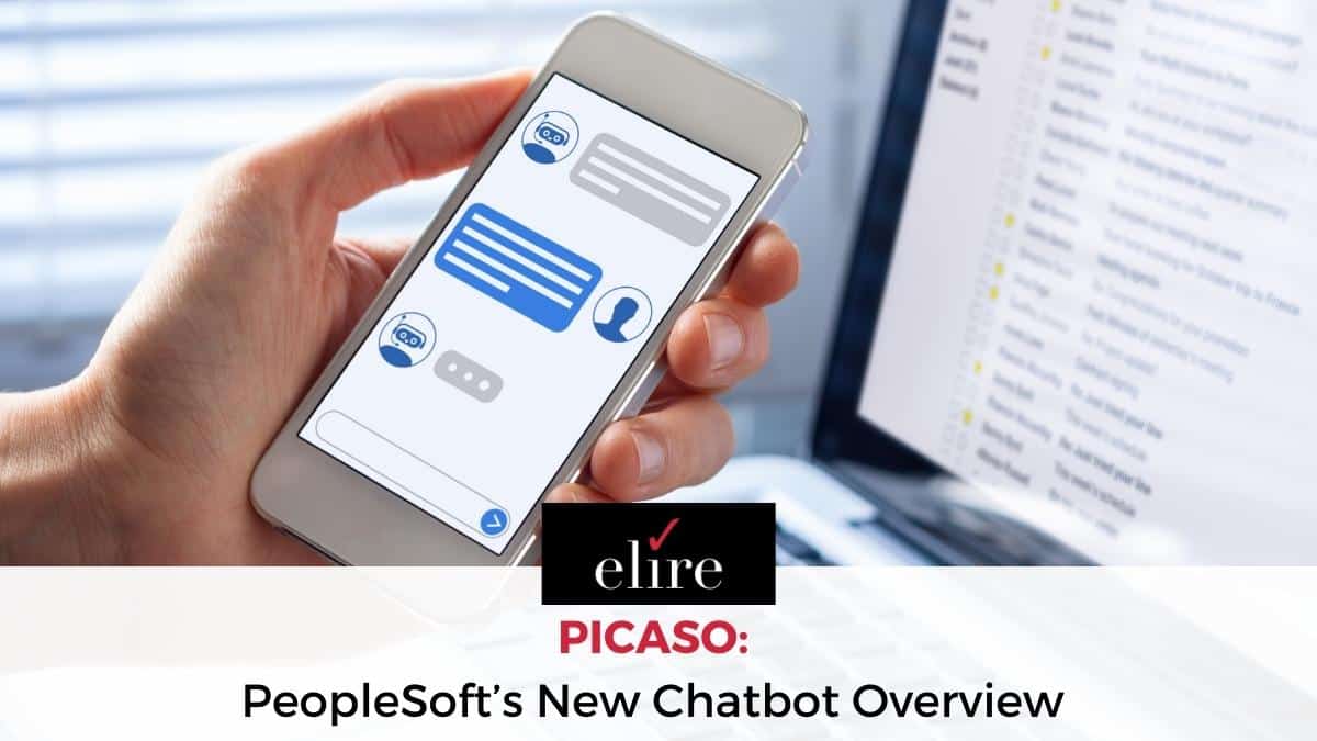 PeopleSoft PICASO chat bot overview