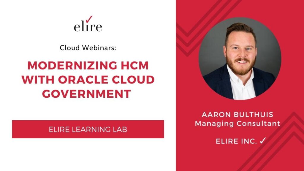 Modernizing HCM with Government Cloud