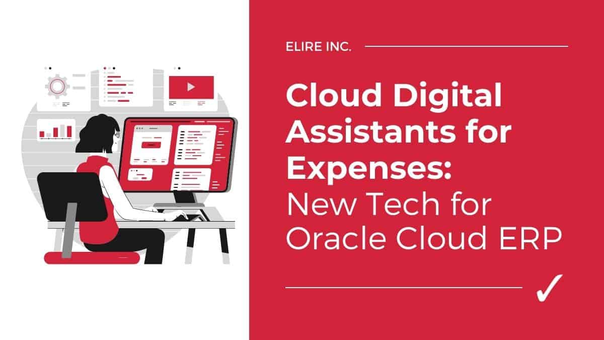 Cloud ERP Expense Digital Assistant
