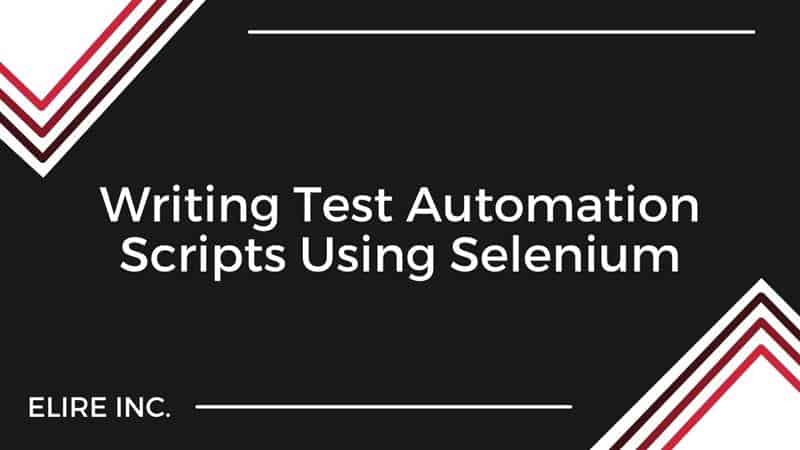 Cloud automated testing with selenium