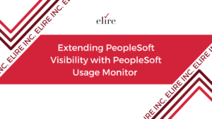 Oracle PeopleSoft Usage Monitor Overview
