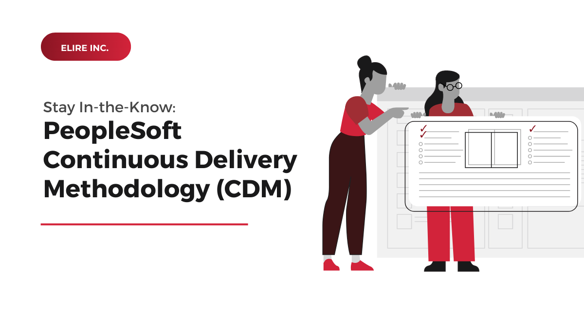 PeopleSoft Continuous Delivery Methodology Overview