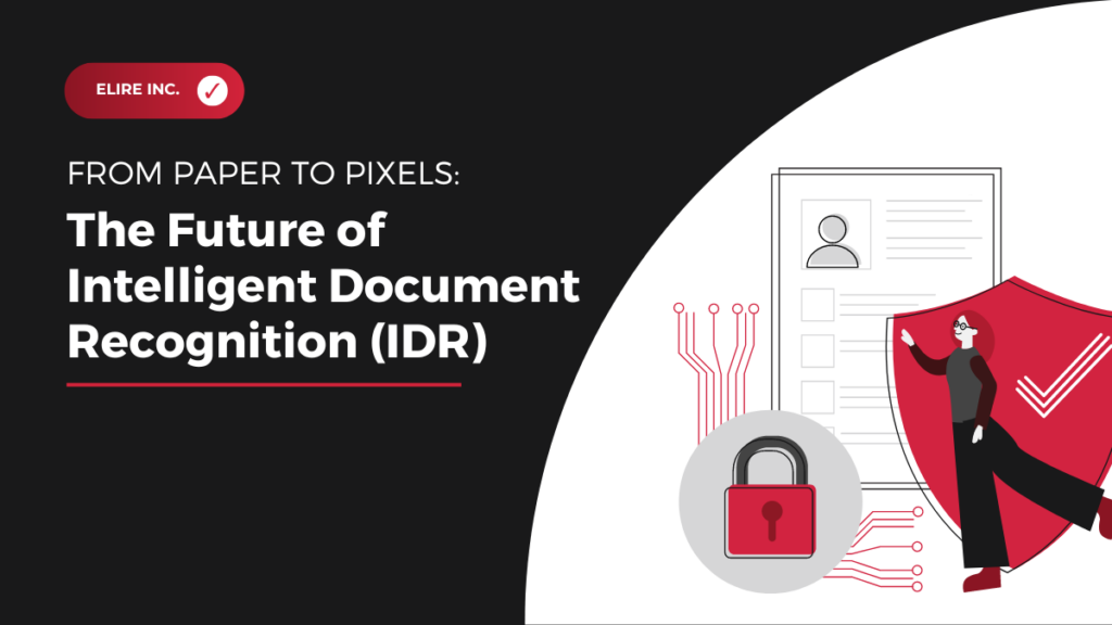 Oracle Intelligent Document Recognition (IDR) overview and future possibilities. 