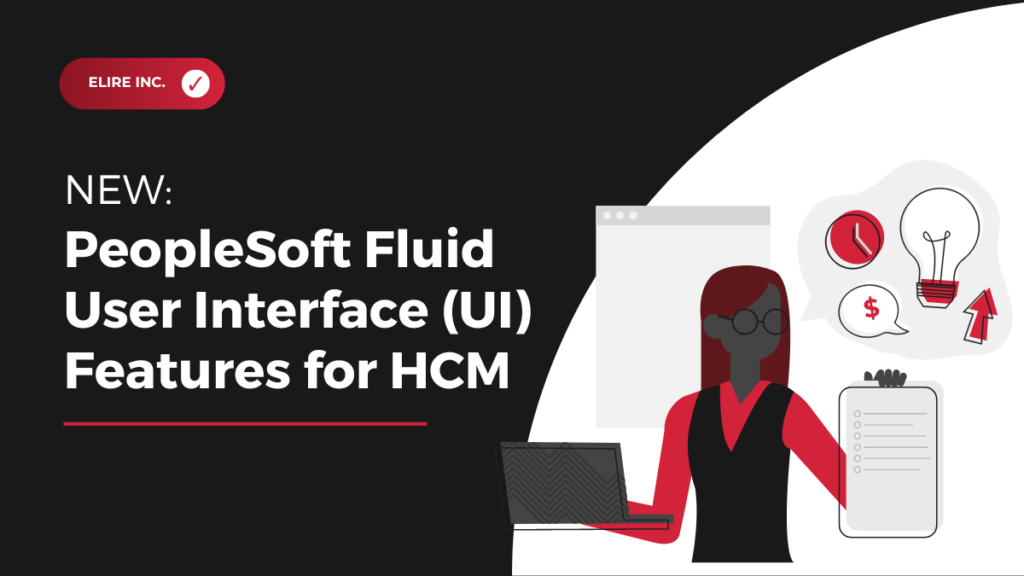 PeopleSoft Fluid User Interface New Features for HCM 