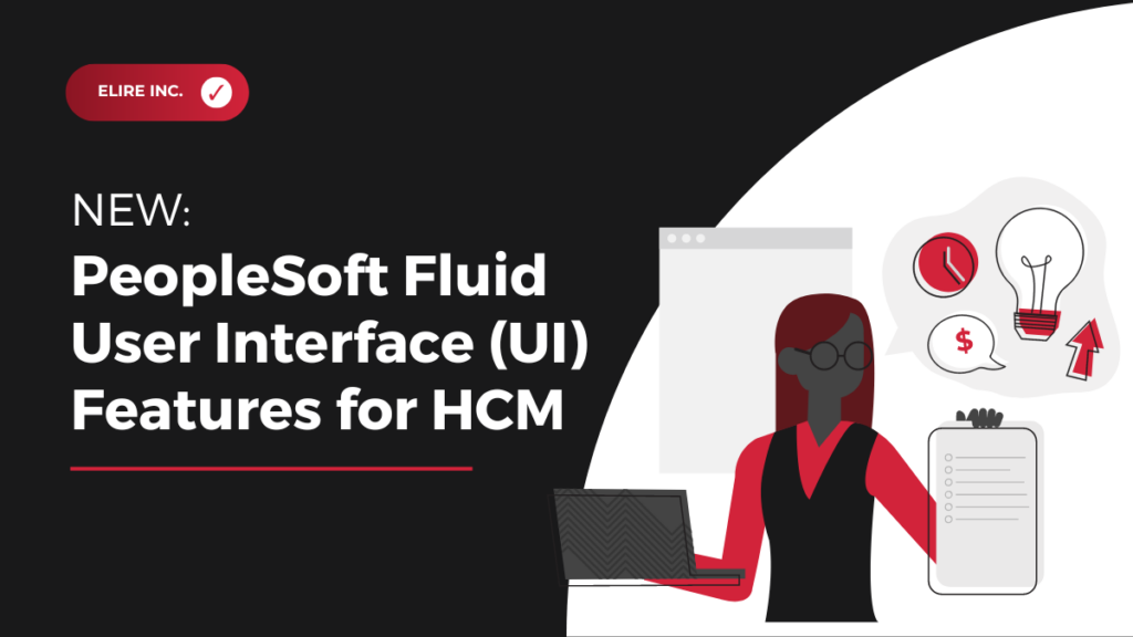 PeopleSoft Fluid User Interface New Features for HCM