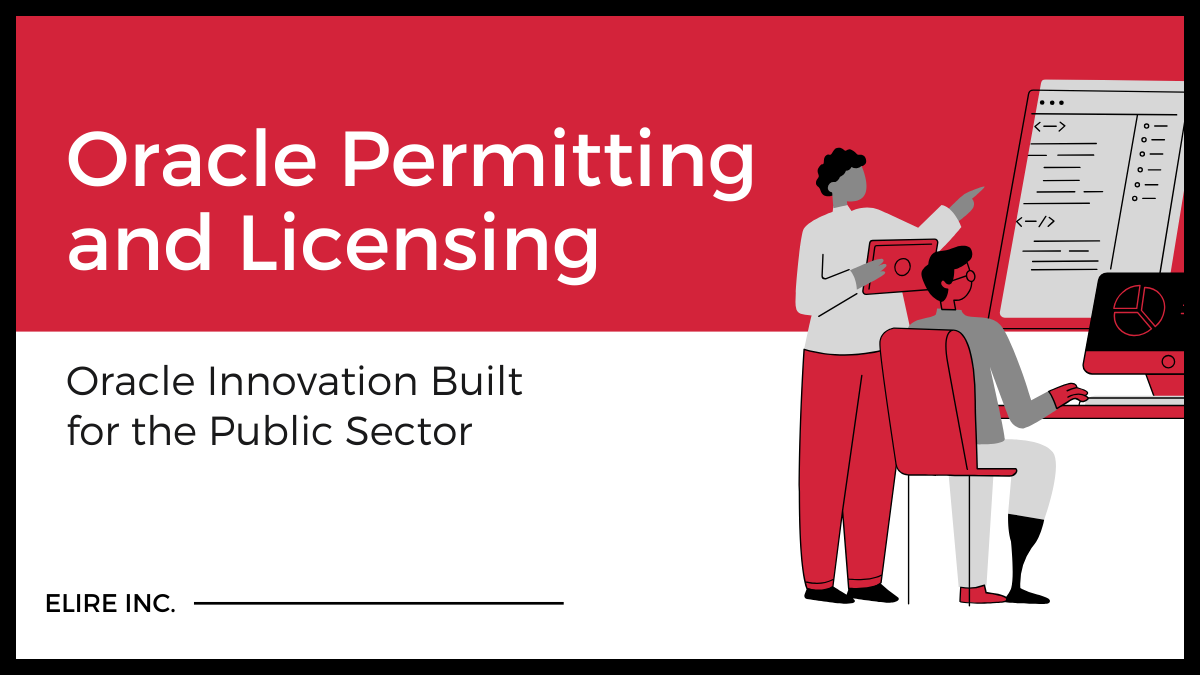 Oracle Permitting and Licensing software overview