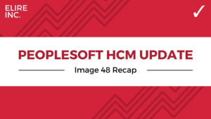 PeopleSoft HCM Update