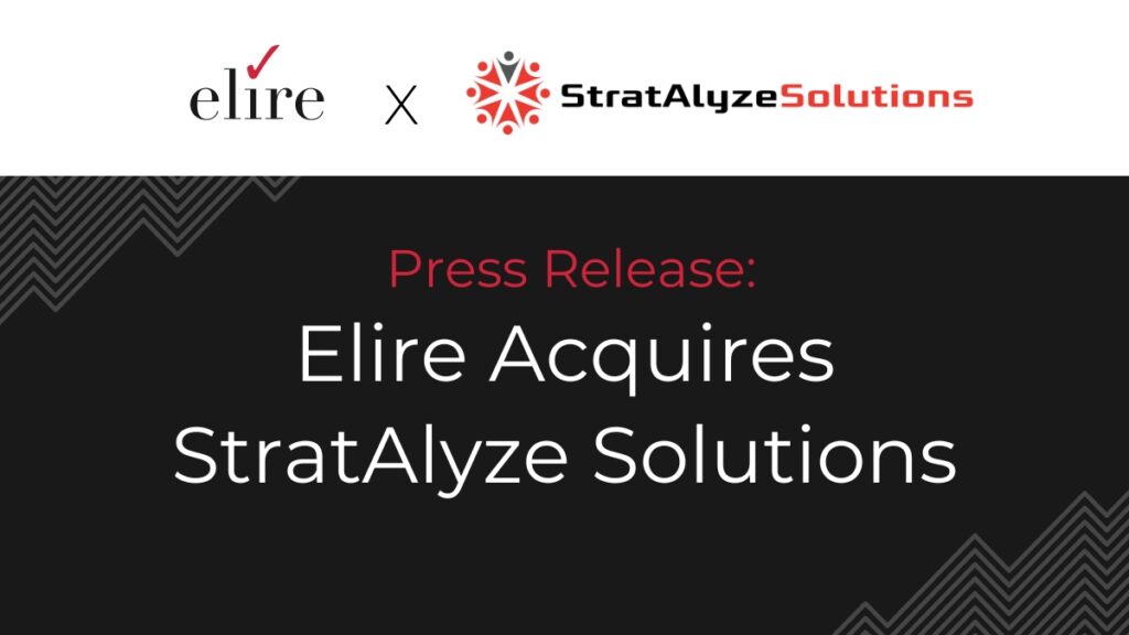 Elire acquires StratAlyze Solutions