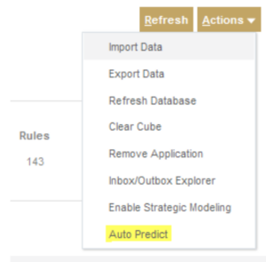 Setup Oracle Auto Predict