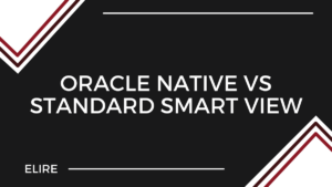 Oracle Native vs Standard Smart View