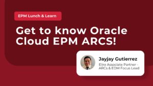 Oracle EPM ARCs