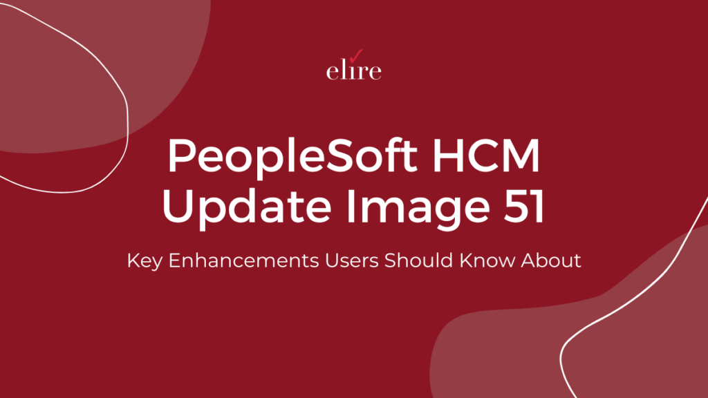 PeopleSoft HCM Image 51 Overview