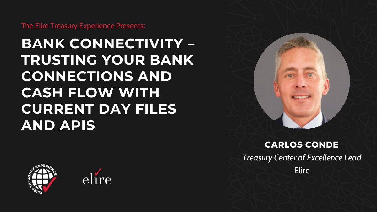 ETE 2024 session on bank connectivity and cash management in treasury systems