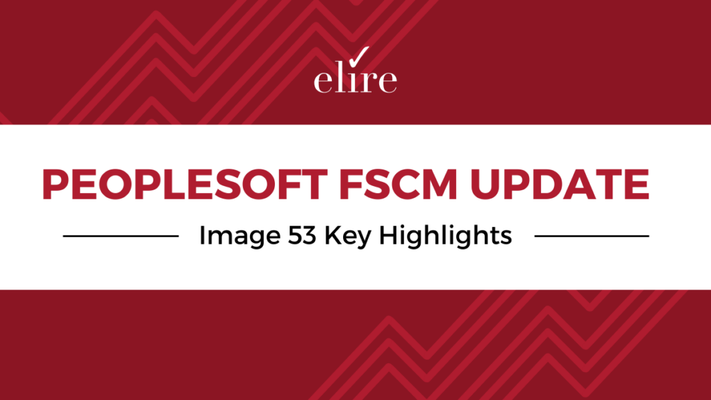  PeopleSoft FSCM Image 53 update  