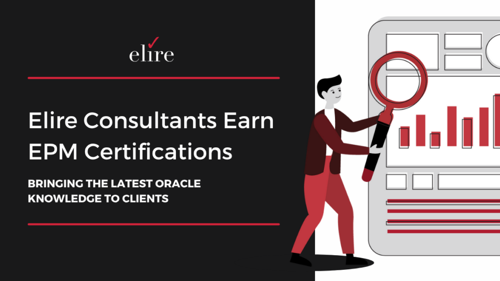 enterprise performance management consultants earn five oracle certifications