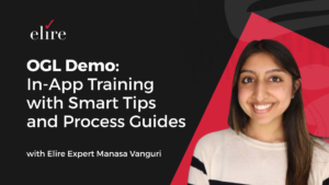 Oracle Guided Learning demo with smart tips, task lists, and beacons enhancing in-application user guidance