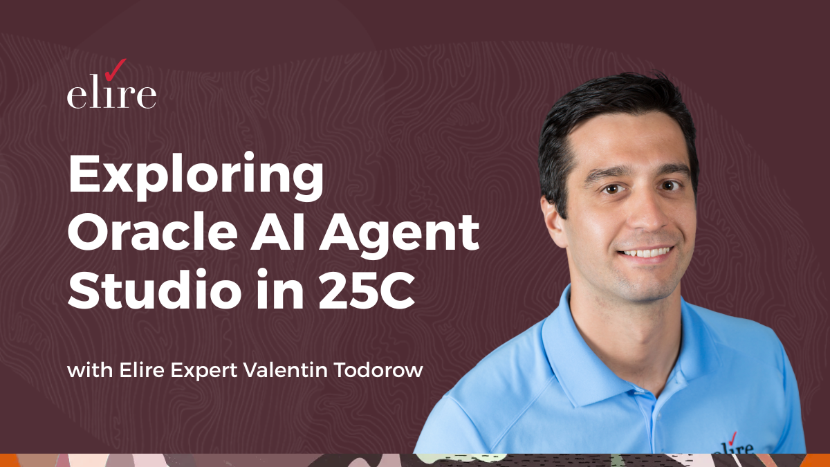 Oracle Fusion 25C AI Agent Studio Demo