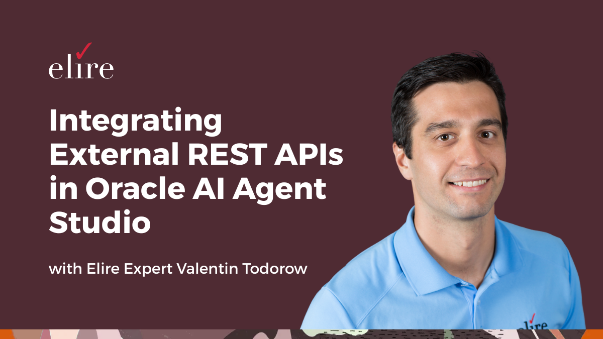Oracle AI Agent Studio configuration demo