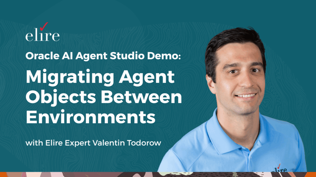 Oracle AI Agent Studio demo