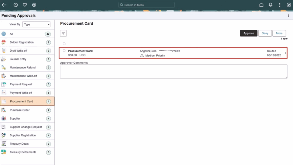 FSCM Image 55 Configurable Approval Workflows